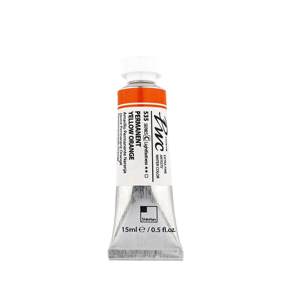 PWC EF WATERCOLOR 15ML PER YELLOW ORANGE