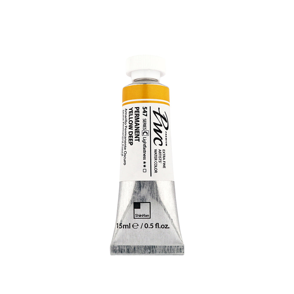 PWC EF WATERCOLOR 15ML PERM YELLOW DEEP