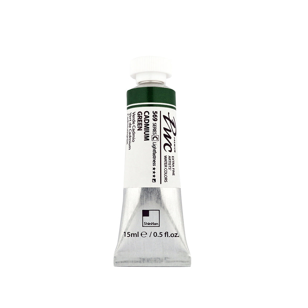 PWC EF WATERCOLOR 15ML CADMIUM GREEN