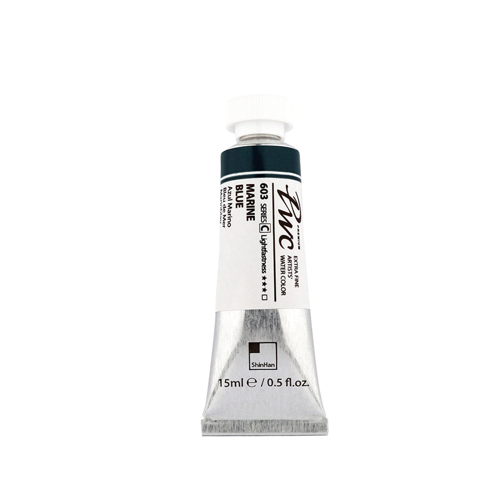 PWC EF WATERCOLOR 15ML MARINE BLUE