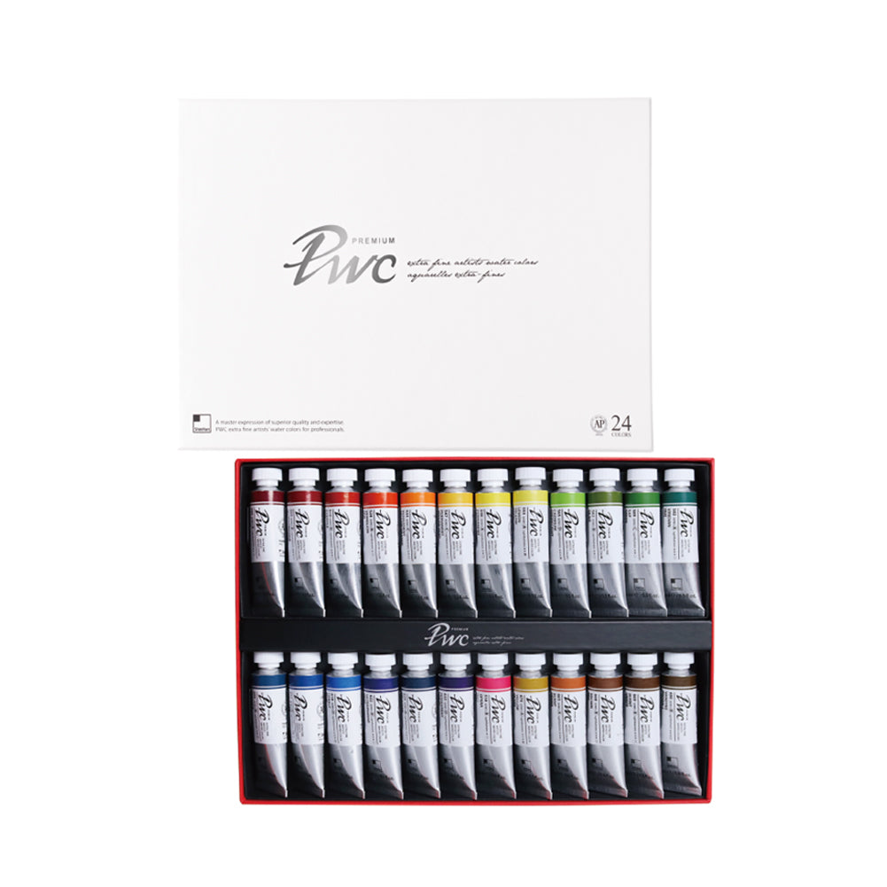 PWC EF WATERCOLOR 15ML 24 COLOR SET