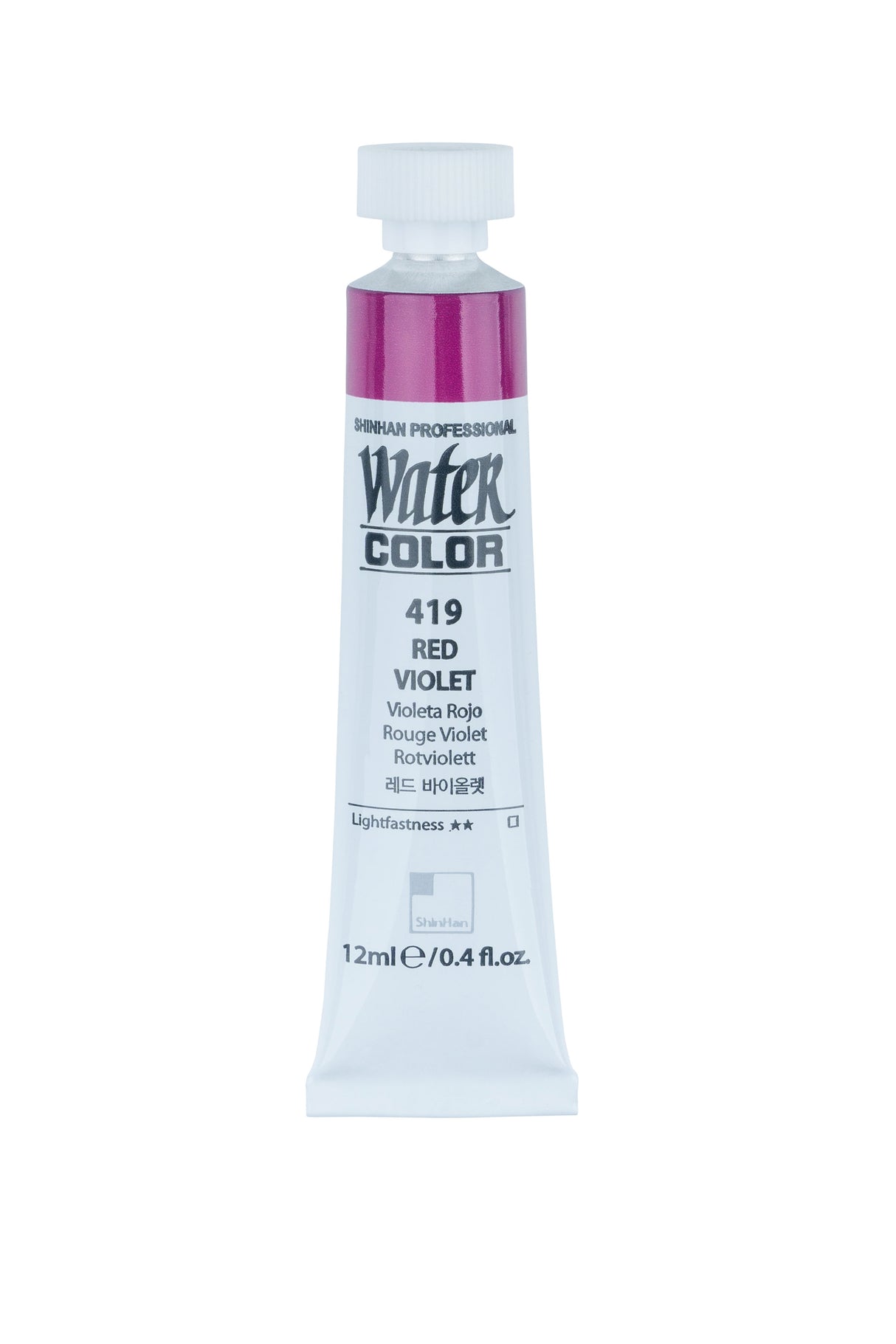 SHINHAN PROF W/COL 12ML RED VIOLET