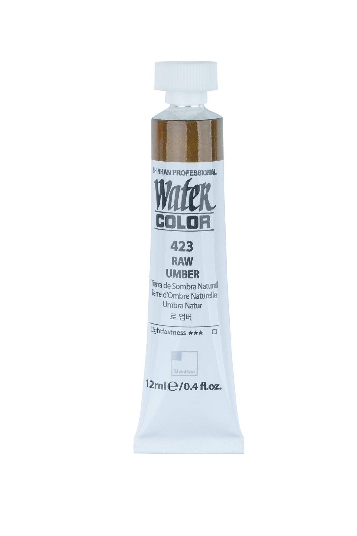 SHINHAN PROF W/COL 12ML RAW UMBER