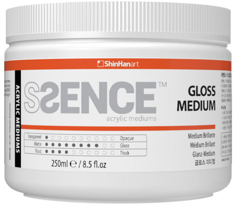 SSENCE ACRYLIC GLOSS MEDIUM 250ML