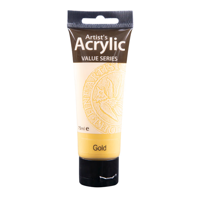 PHOENIX ACRYLIC 75ml METALLIC GOLD