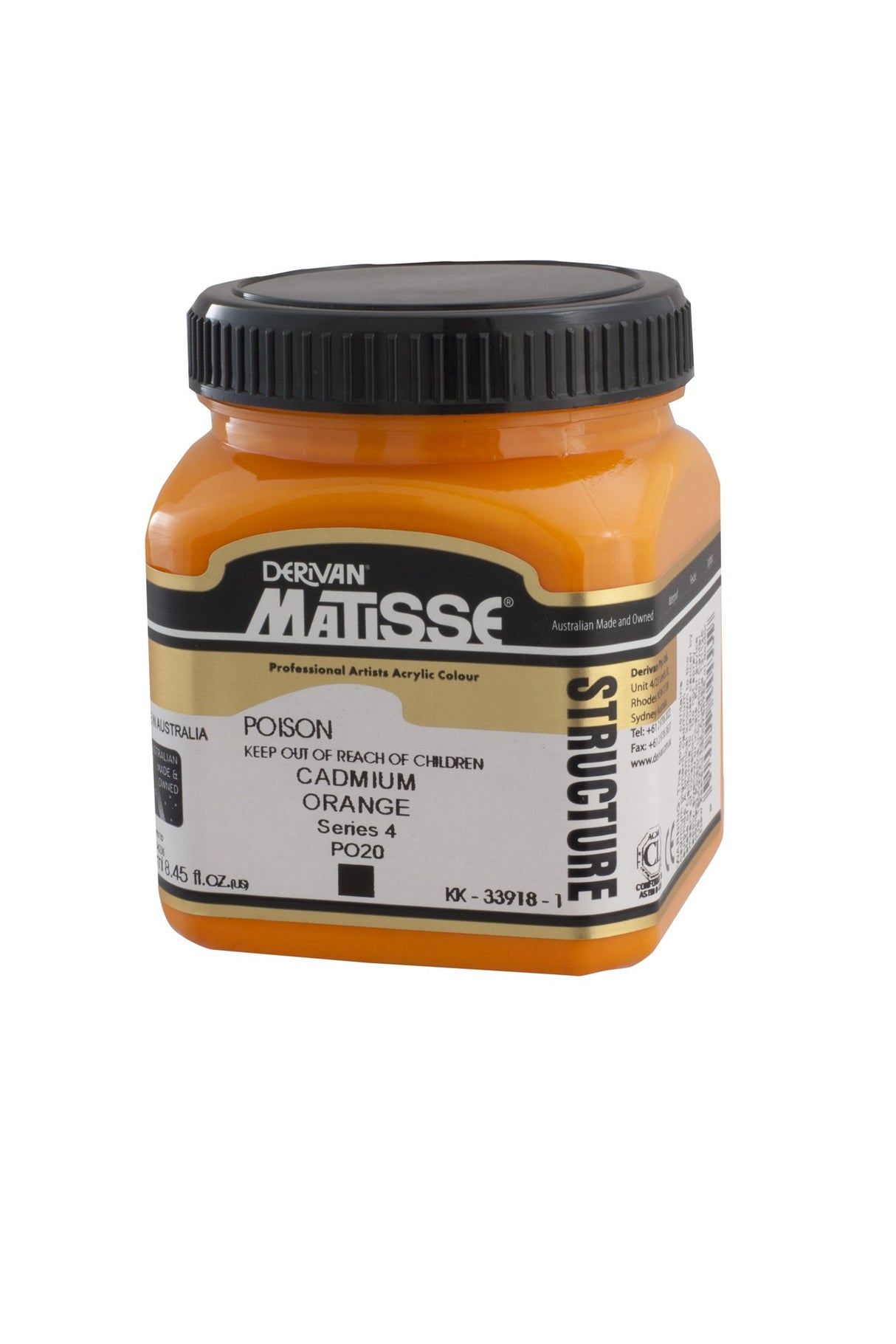 MATISSE STR 250ML CAD ORANGE S4