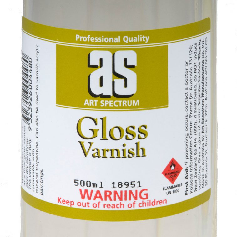 AS GLOSS VARNISH (PARALOID) 100ML