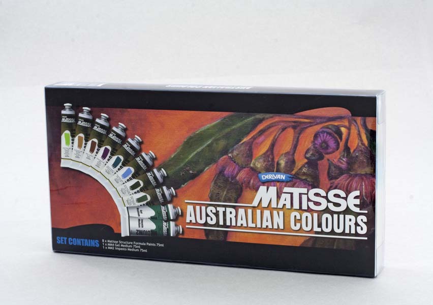 MATISSE SET AUSTRALIAN COLOURS 10X75ML