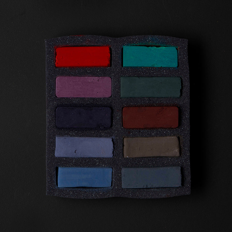 AS EX SOFT PASTEL SET OF 10 DARKS