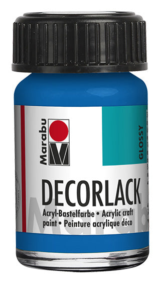 MARABU DECORLACK 15ml 095 AZURE BLUE