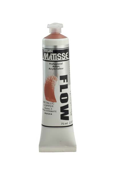 MATISSE FLOW 75ML METALLIC COPPER S4