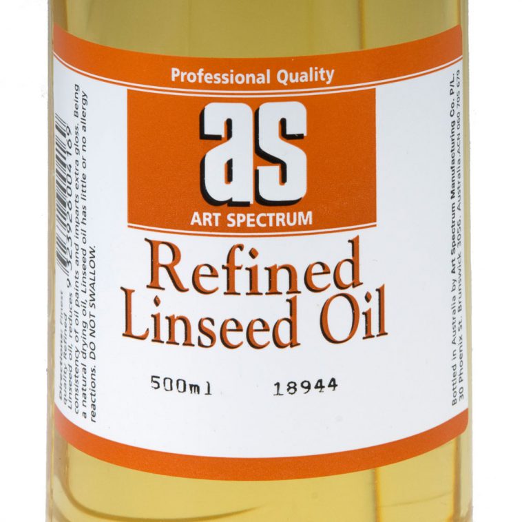 AS REFINED LINSEED OIL 1 LITRE