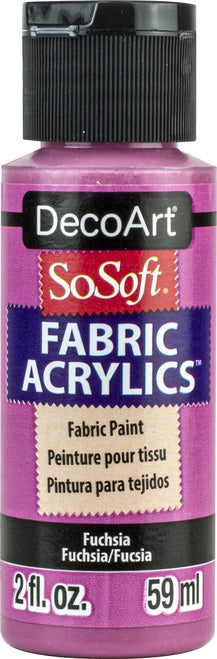 SO SOFT FABRIC ACRYLIC 1oz FUCHSIA