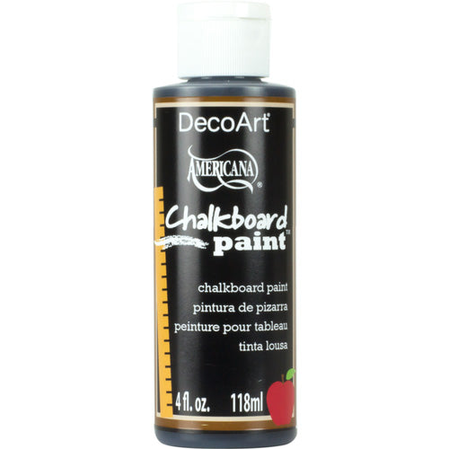 CHALKBOARD PAINT 4oz BLACK SLATE