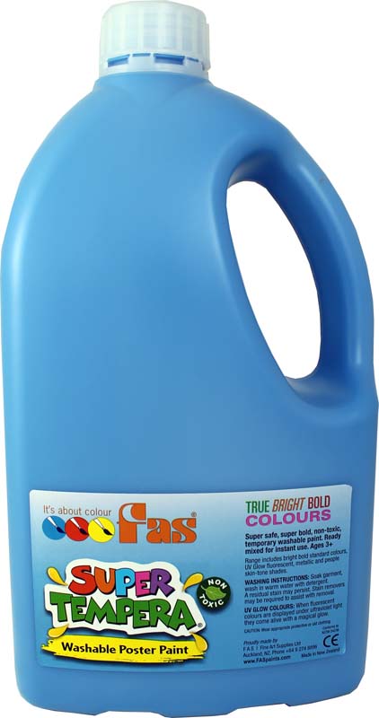 FAS SUPER TEMPERA 2LTR COBALT