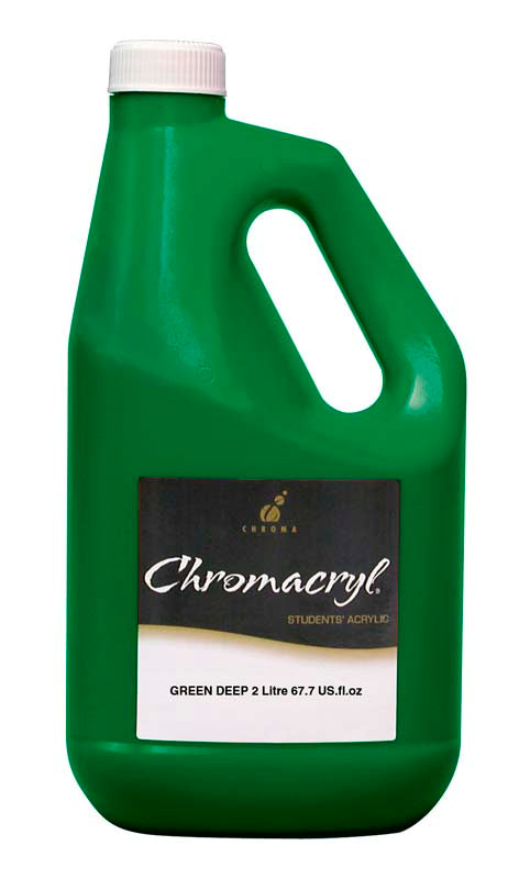 CHROMACRYL 2Lit GREEN DEEP