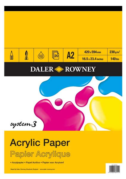 SYSTEM 3 ACRYLIC PAD A2