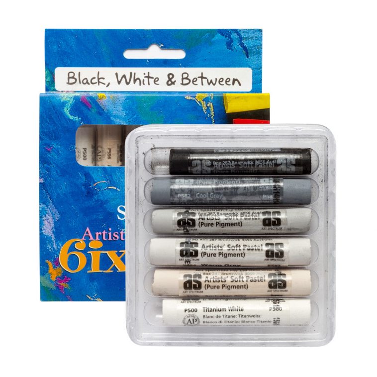 AS 6-PACK BLACK WHITE AND BETWEEN