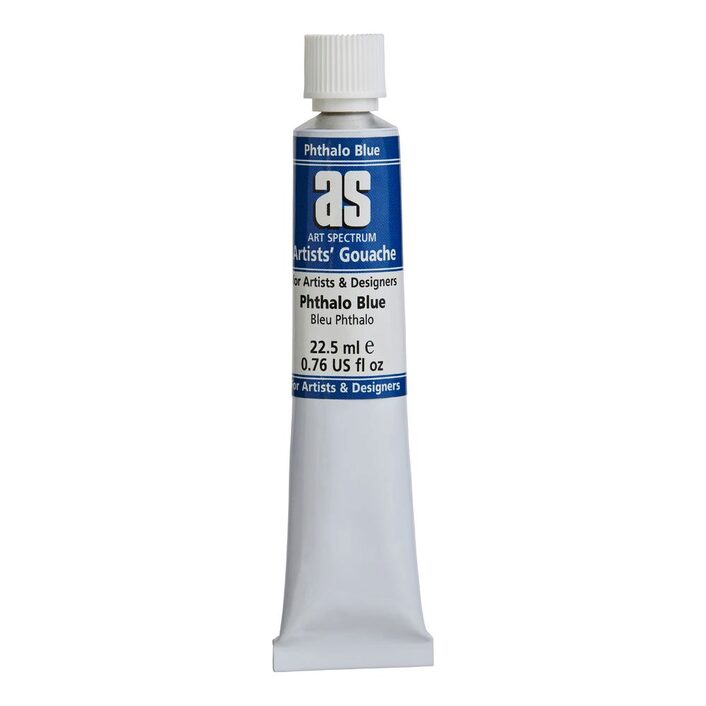 AS GOUACHE 22 5ML PHTHALO BLUE