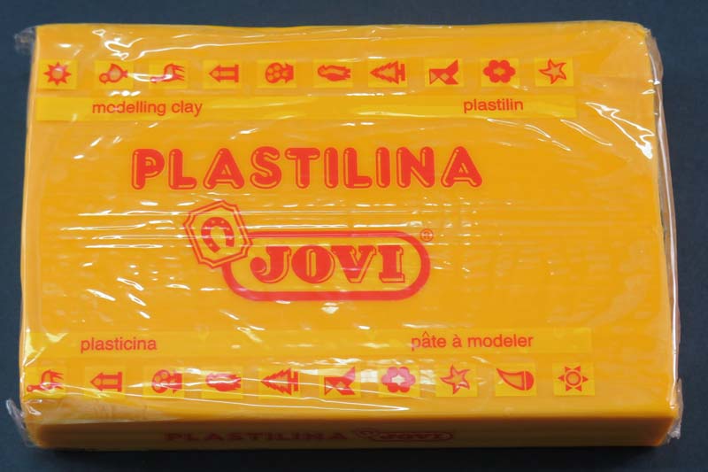 JOVI PLASTALINA 350gm DARK YELLOW