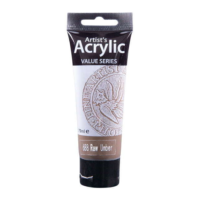 PHOENIX ACRYLIC 75ml RAW UMBER (688)