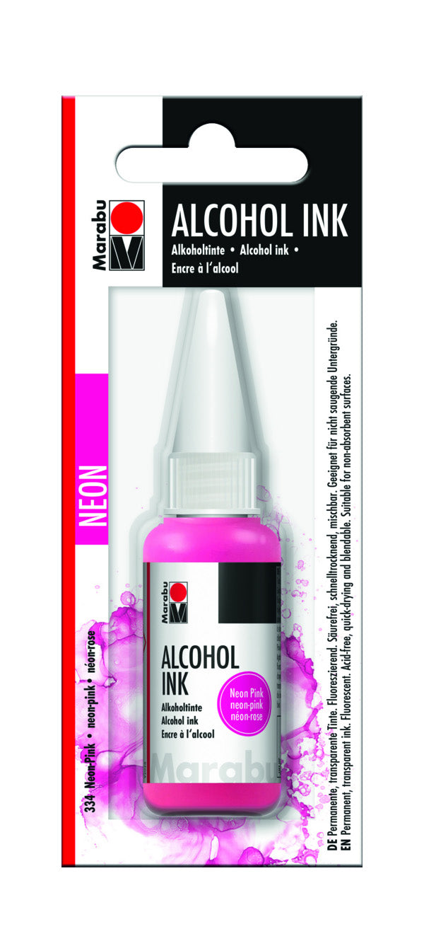 MARABU Alcohol Ink 20ml Neon Pink