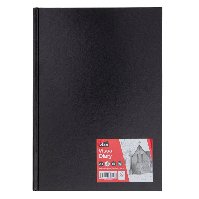 DAS HARDBACK DIARY 110g A4 (110 sheet)