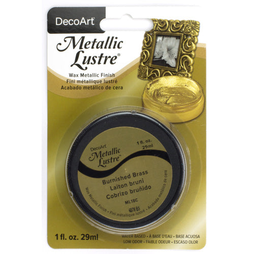 DECOART METALLIC LUSTRE 1oz BURNSHD BRAS