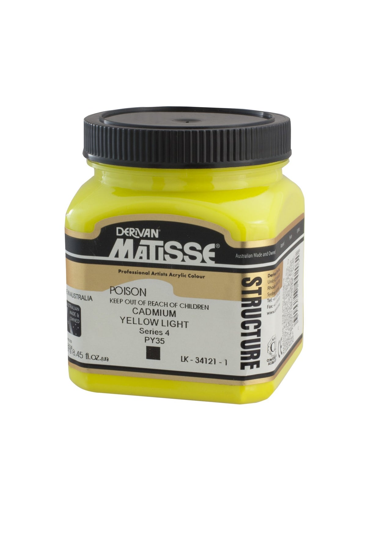 MATISSE STR 250ML CAD YELLOW LIGHT S4