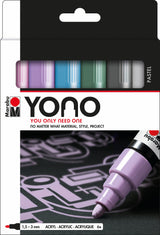 MARABU YONO SET 6 BULLET PASTEL