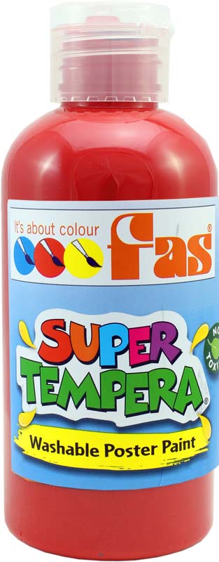 FAS SUPER TEMPERA 250ml CRIMSON