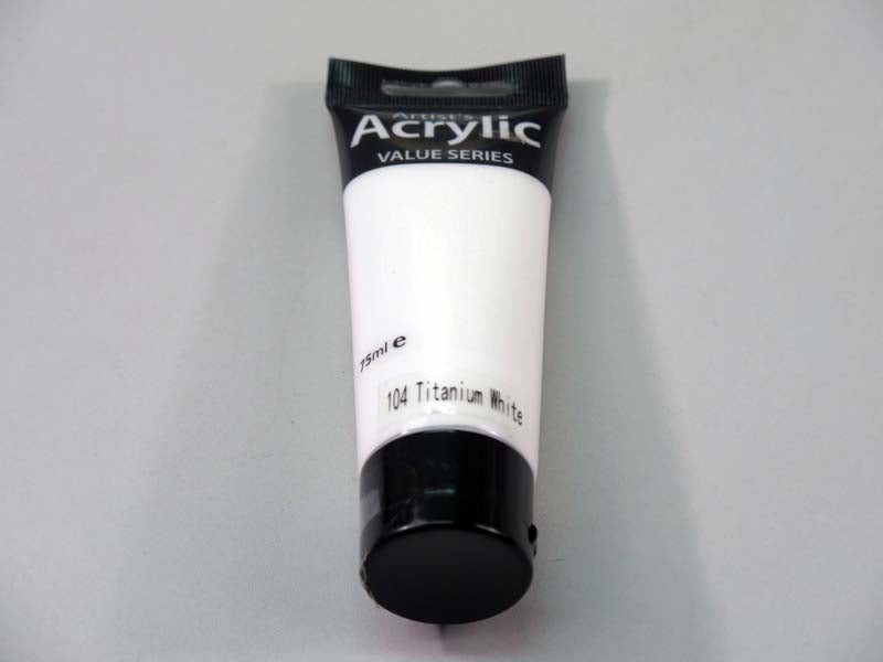 PHOENIX ACRYLIC 75ml TITANIUM WHITE(104)