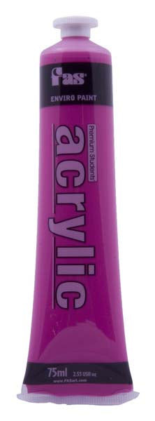 FAS STUDENT ACRYLIC 75ml MAGENTA