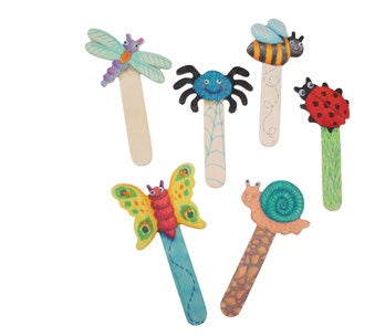 WOOD CRAFT STICK BUGS (6)