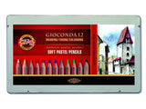 8827/12 GIOCONDA SOFT PASTEL PENCILS 12S