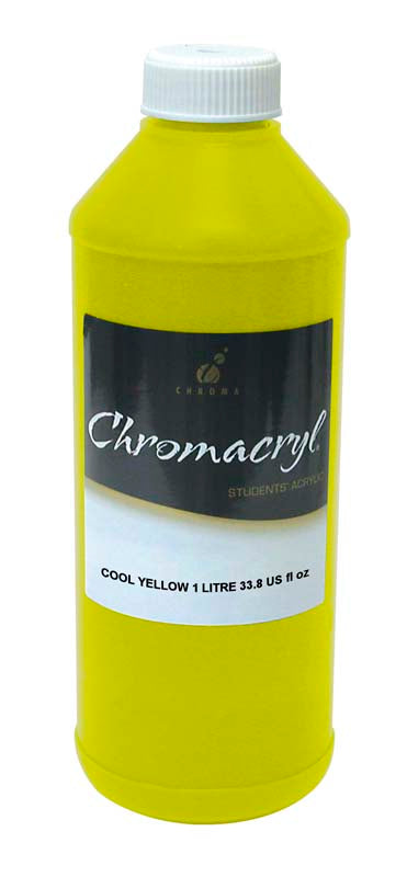 CHROMACRYL 1Lit COOL YELLOW (PROCESS YEL