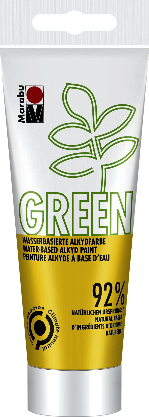 MARABU GREEN 021 100ML MEDIUM YELLOW