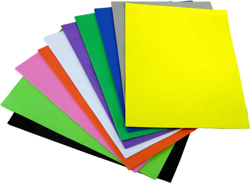 Foam Sheets 20cm x 30cm (10)