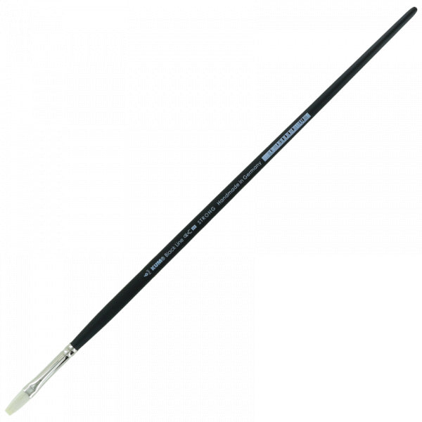 KUM BLACK LINE BRUSH FLAT #6