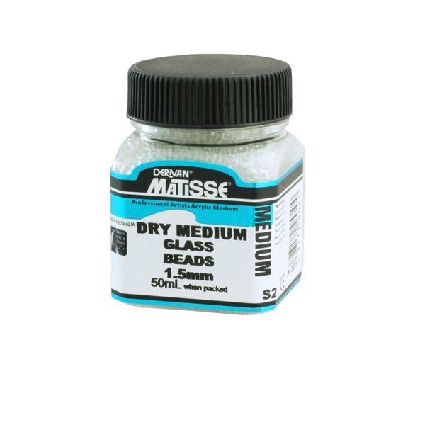 MATISSE DRY MED 40ML GLASS BEADS 1 5