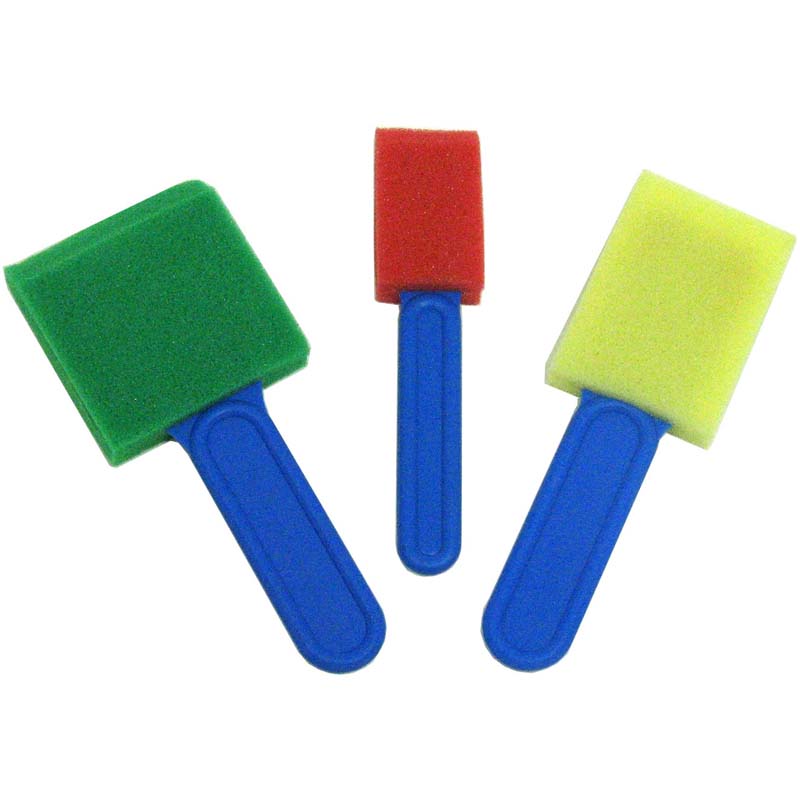 Sponge Painting Brushes (3)