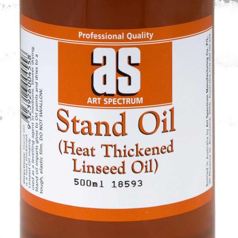 AS STAND LINSEED OIL 4 LITRE