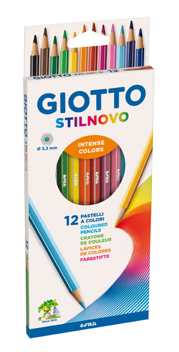 GIOTTO STILNOVO AQUARELLE PENCLS BOX 12