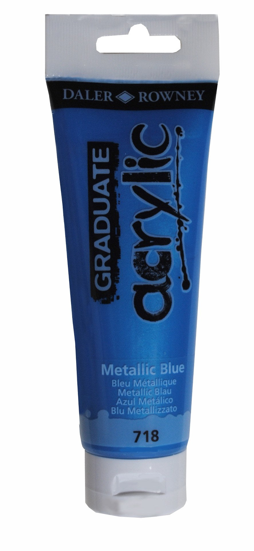 D-R GRADUATE ACRYLIC 120ml METALLIC BLUE