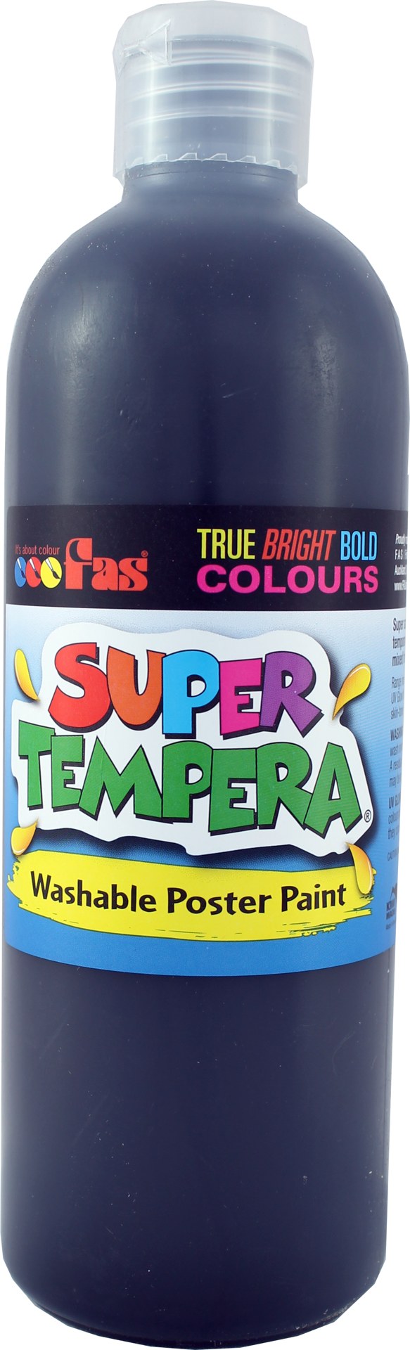 FAS SUPER TEMPERA 500ML BLACK