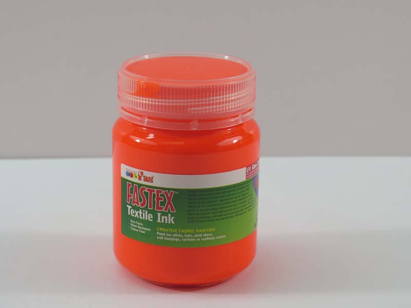 FAS TEXTILE INK 250ml FLUO ORANGE