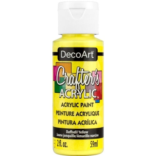 CRAFTERS ACRYLIC 2oz DAFFODIL YELLOW