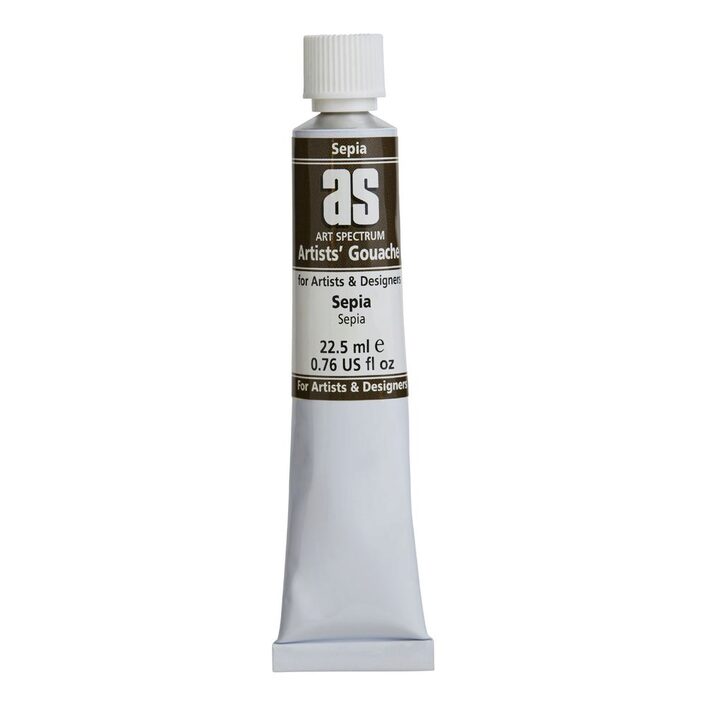 AS GOUACHE 22 5ML SEPIA