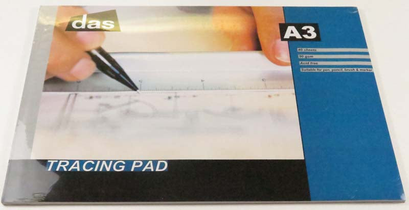 DAS TRACING PAD A3 90gsm (40sht)