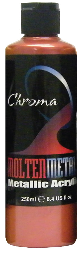 CHROMA MOLTEN METALS 250ML ROJO GOLD